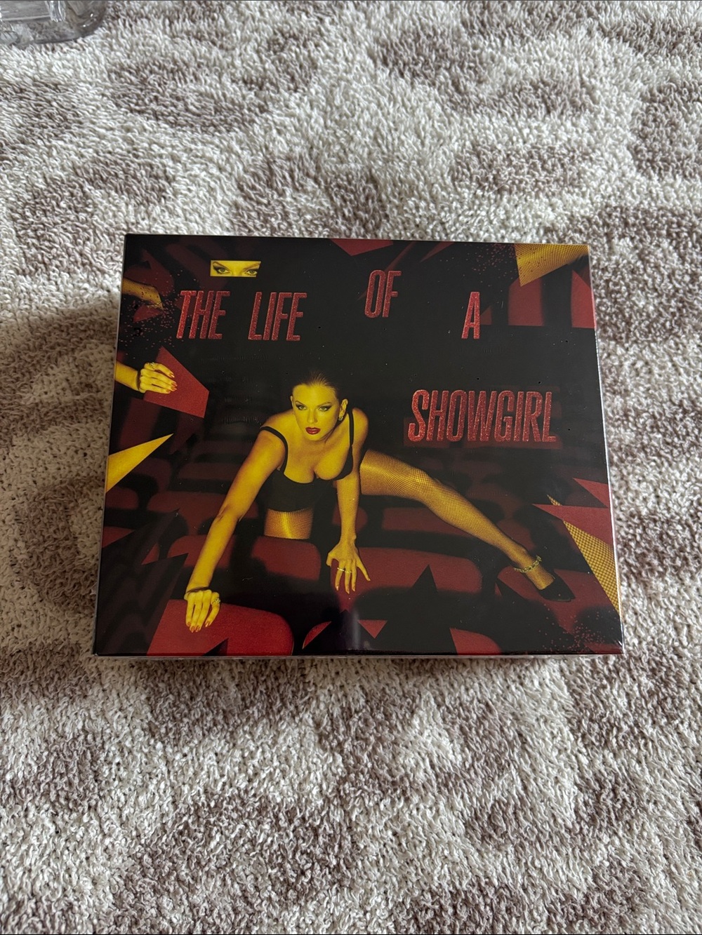 Taylor Swift The Life of a Showgirl cd set with extra